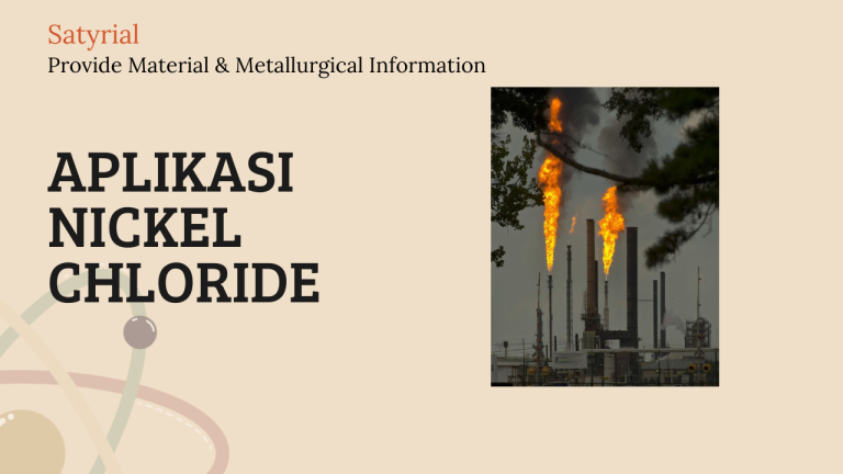 Aplikasi Nickel Chloride
