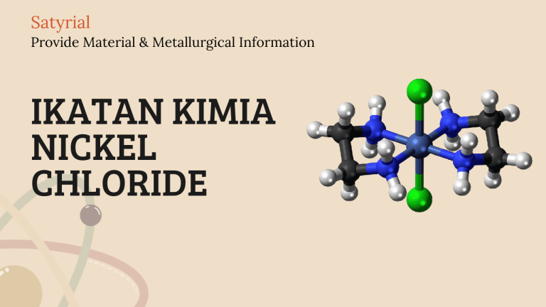 Ikatan Kimia Nickel Chloride