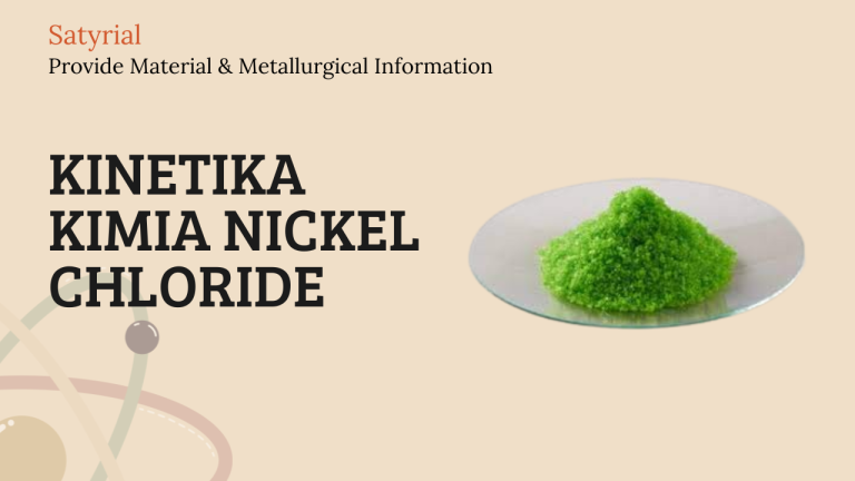 Kinetika Kimia Nickel Chloride