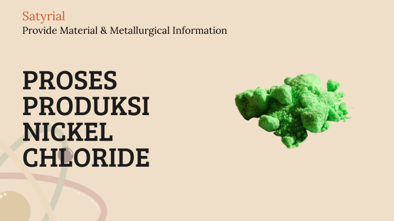 Proses Produksi Nickel Chloride