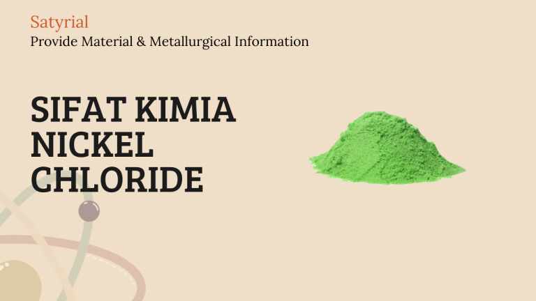 Sifat Kimia Nickel Chloride
